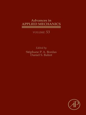 cover image of Advances in Applied Mechanics, Volume 53